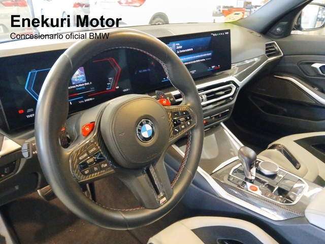BMW M M3 Competition Touring color Negro. Año 2023. 375KW(510CV). Gasolina. En concesionario Enekuri Motor de Vizcaya