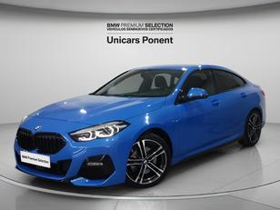 Fotos de BMW Serie 2 218d Gran Coupe color Azul. Año 2021. 110KW(150CV). Diésel. En concesionario Unicars Ponent de Lleida