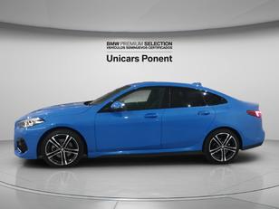 Fotos de BMW Serie 2 218d Gran Coupe color Azul. Año 2021. 110KW(150CV). Diésel. En concesionario Unicars Ponent de Lleida