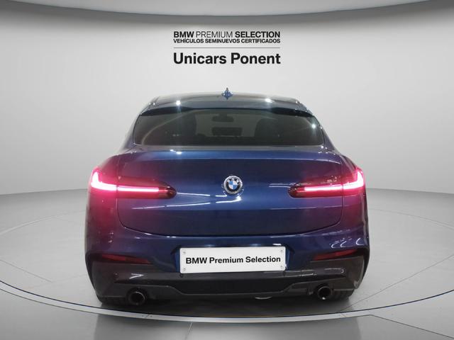 BMW X4 xDrive30d color Azul. Año 2019. 195KW(265CV). Diésel. En concesionario Unicars Ponent de Lleida