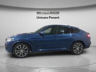 Fotos de BMW X4 xDrive30d color Azul. Año 2019. 195KW(265CV). Diésel. En concesionario Unicars Ponent de Lleida