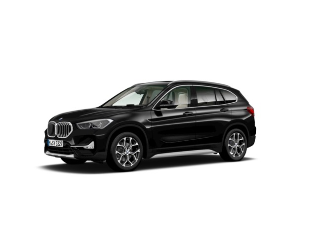 BMW X1 sDrive18d color Negro. Año 2021. 110KW(150CV). Diésel. En concesionario BYmyCAR Madrid - Alcalá de Madrid