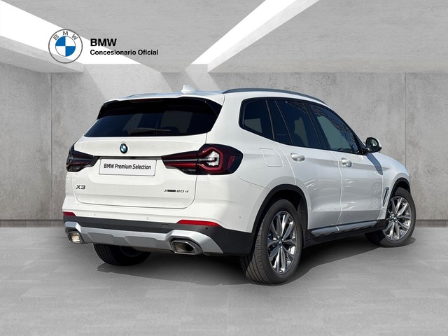 BMW X3 xDrive20d color Blanco. Año 2024. 140KW(190CV). Diésel. En concesionario BMW Avilcar Ávila de Ávila