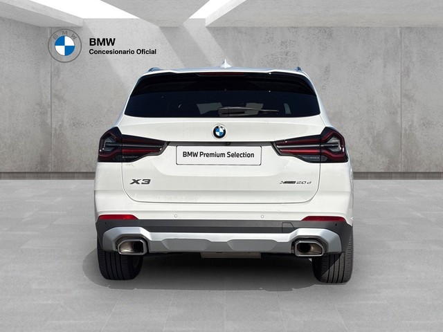 BMW X3 xDrive20d color Blanco. Año 2024. 140KW(190CV). Diésel. En concesionario BMW Avilcar Ávila de Ávila