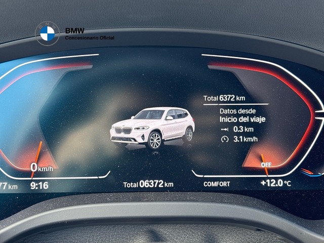 BMW X3 xDrive20d color Blanco. Año 2024. 140KW(190CV). Diésel. En concesionario BMW Avilcar Ávila de Ávila