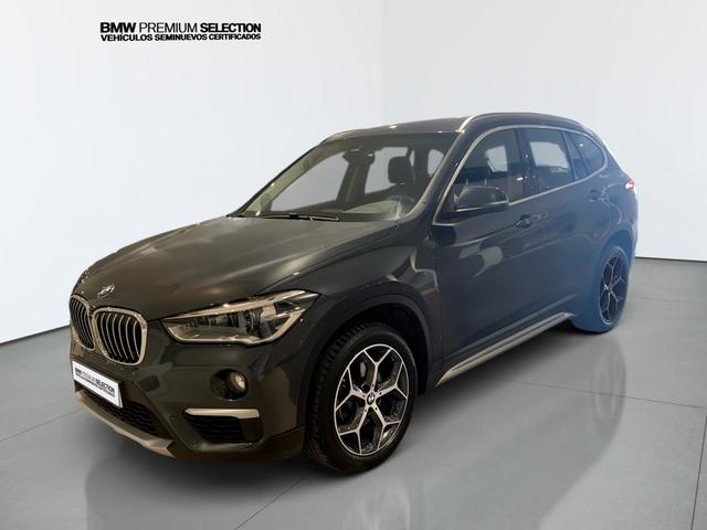 BMW X1 sDrive18d color Gris. Año 2019. 110KW(150CV). Diésel. En concesionario Automotor Premium Viso - Málaga de Málaga