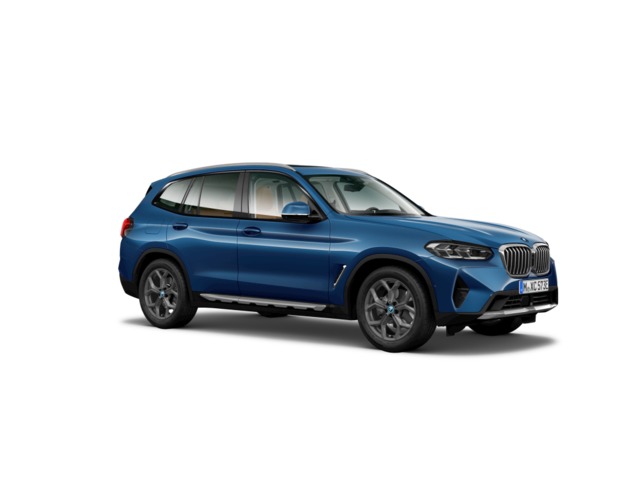 BMW X3 xDrive30e color Azul. Año 2024. 215KW(292CV). Híbrido Electro/Gasolina. En concesionario San Pablo Motor | Su Eminencia de Sevilla