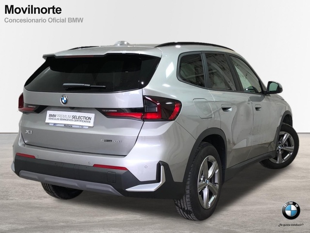 BMW X1 sDrive18d color Gris Plata. Año 2024. 110KW(150CV). Diésel. En concesionario Movilnorte El Plantio de Madrid