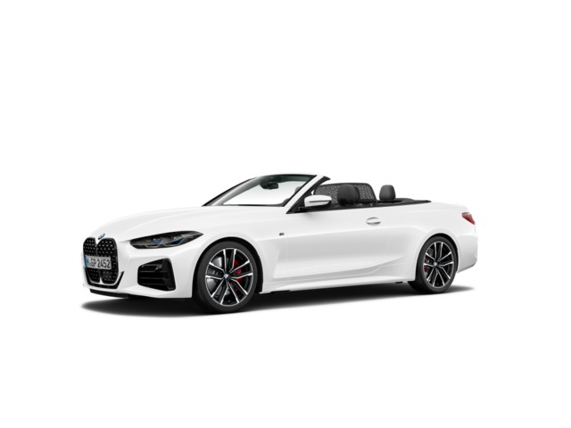 BMW Serie 4 M440d Cabrio color Blanco. Año 2024. 250KW(340CV). Diésel. En concesionario Vehinter Getafe de Madrid