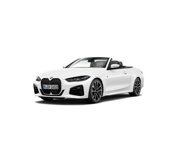 BMW Serie 4 M440d Cabrio color Blanco. Año 2024. 250KW(340CV). Diésel. En concesionario Vehinter Getafe de Madrid