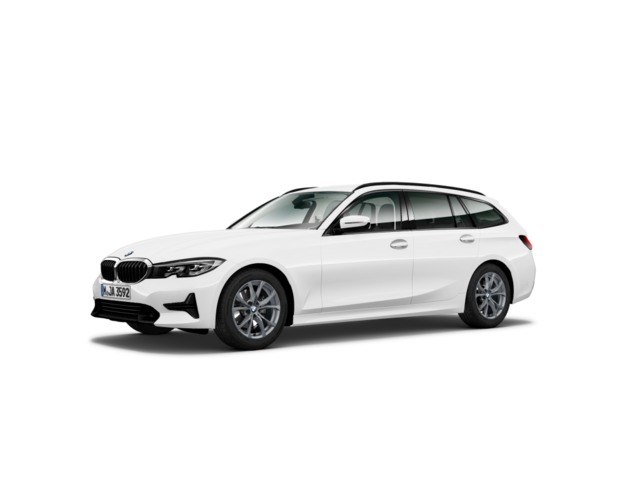 BMW Serie 3 318d Touring color Blanco. Año 2022. 110KW(150CV). Diésel. En concesionario Hispamovil, Orihuela de Alicante
