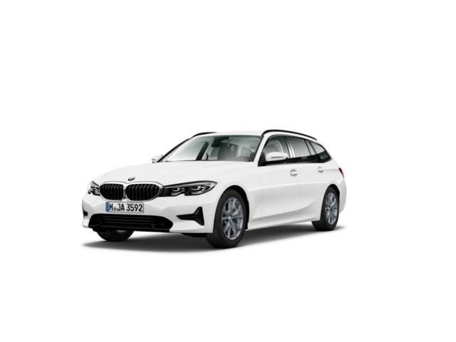 BMW Serie 3 318d Touring color Blanco. Año 2022. 110KW(150CV). Diésel. En concesionario Hispamovil, Orihuela de Alicante