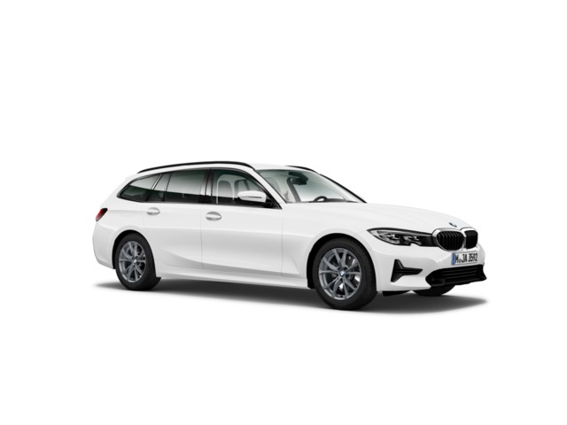 BMW Serie 3 318d Touring color Blanco. Año 2022. 110KW(150CV). Diésel. En concesionario Hispamovil, Orihuela de Alicante