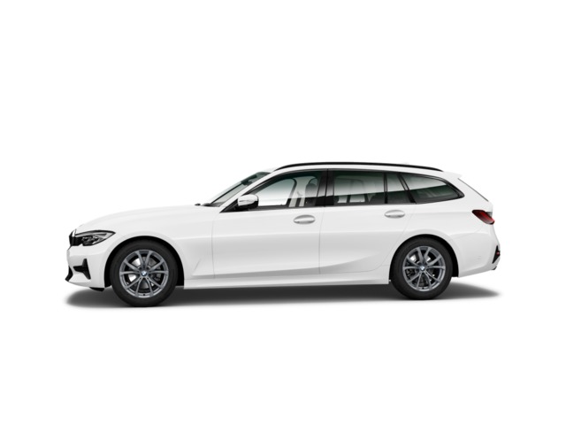 BMW Serie 3 318d Touring color Blanco. Año 2022. 110KW(150CV). Diésel. En concesionario Hispamovil, Orihuela de Alicante