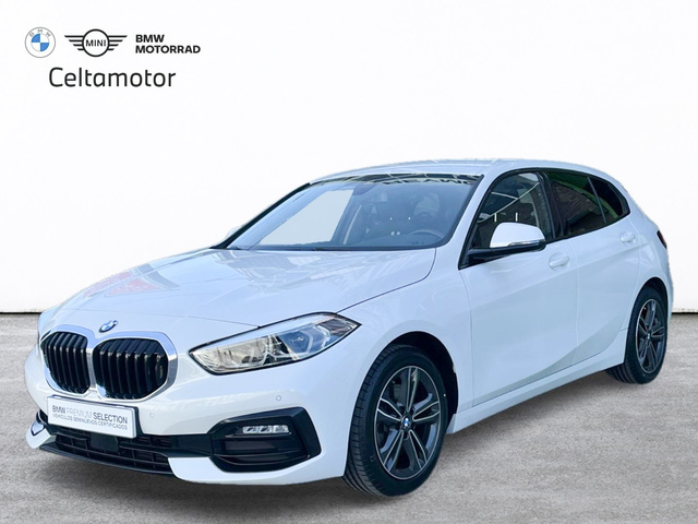 BMW Serie 1 116d color Blanco. Año 2021. 85KW(116CV). Diésel. En concesionario Celtamotor Vigo de Pontevedra