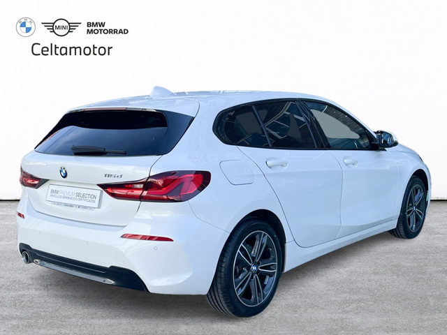 BMW Serie 1 116d color Blanco. Año 2021. 85KW(116CV). Diésel. En concesionario Celtamotor Vigo de Pontevedra
