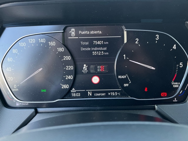 BMW Serie 1 116d color Blanco. Año 2021. 85KW(116CV). Diésel. En concesionario Celtamotor Vigo de Pontevedra