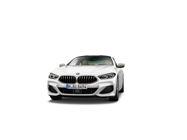 BMW Serie 8 M850i Coupe color Blanco. Año 2019. 390KW(530CV). Gasolina. En concesionario Lurauto Gipuzkoa de Guipuzcoa