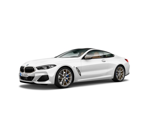 BMW Serie 8 M850i Coupe color Blanco. Año 2019. 390KW(530CV). Gasolina. En concesionario Lurauto Gipuzkoa de Guipuzcoa