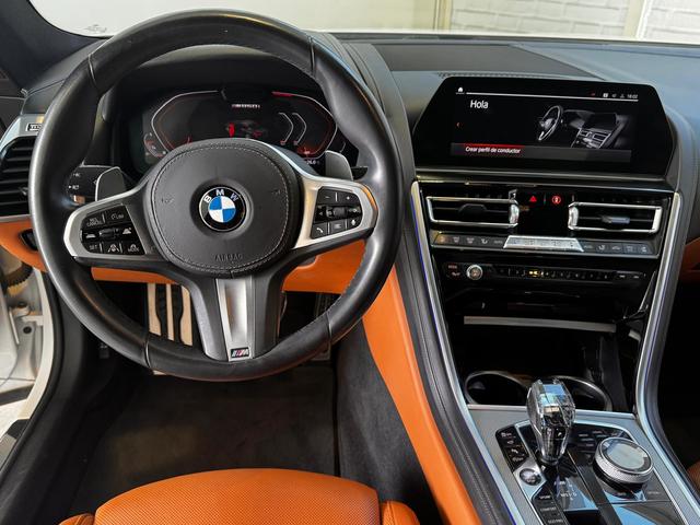 BMW Serie 8 M850i Coupe color Blanco. Año 2019. 390KW(530CV). Gasolina. En concesionario Lurauto Gipuzkoa de Guipuzcoa