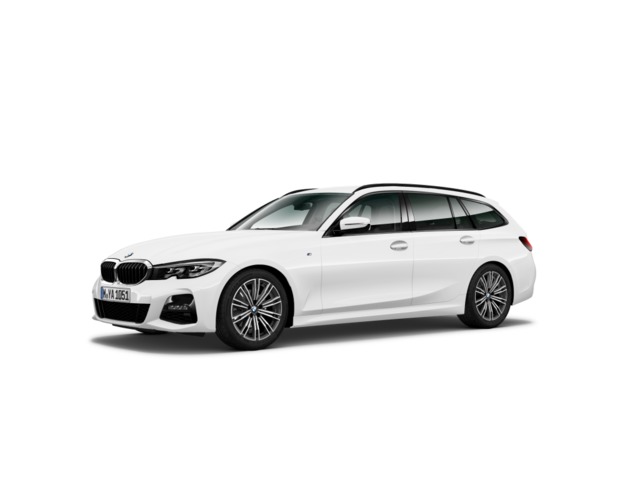 BMW Serie 3 318d Touring color Blanco. Año 2022. 110KW(150CV). Diésel. En concesionario Autoberón de La Rioja
