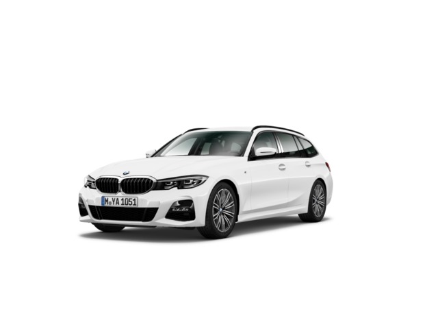 BMW Serie 3 318d Touring color Blanco. Año 2022. 110KW(150CV). Diésel. En concesionario Autoberón de La Rioja