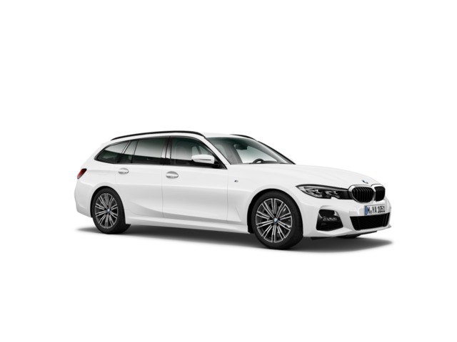 BMW Serie 3 318d Touring color Blanco. Año 2022. 110KW(150CV). Diésel. En concesionario Autoberón de La Rioja