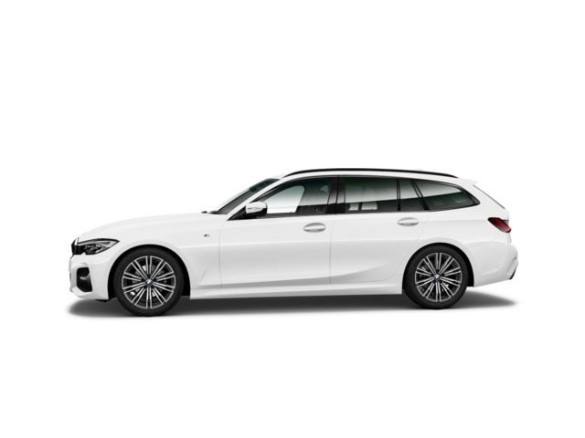 BMW Serie 3 318d Touring color Blanco. Año 2022. 110KW(150CV). Diésel. En concesionario Autoberón de La Rioja