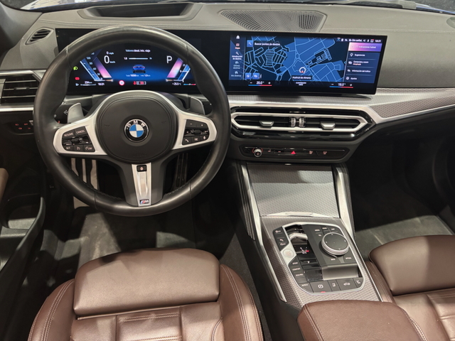 BMW Serie 4 420i Cabrio color Azul. Año 2024. 135KW(184CV). Gasolina. En concesionario Automotor Costa, S.L.U. de Almería