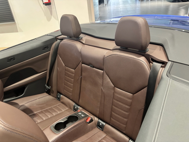 BMW Serie 4 420i Cabrio color Azul. Año 2024. 135KW(184CV). Gasolina. En concesionario Automotor Costa, S.L.U. de Almería