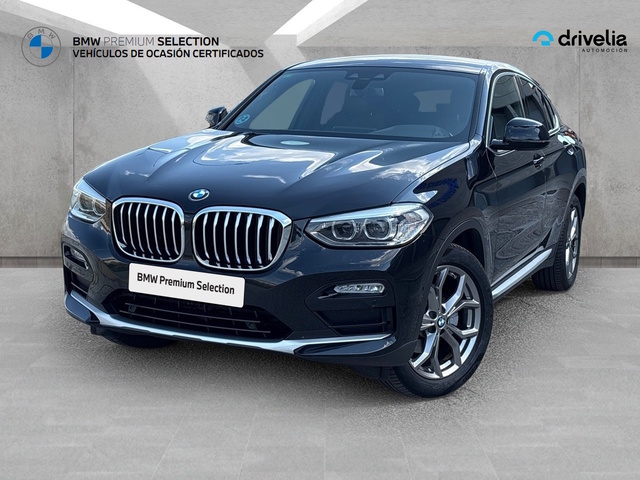 BMW X4 xDrive20d color Negro. Año 2019. 140KW(190CV). Diésel. En concesionario BMW Avilcar Ávila de Ávila