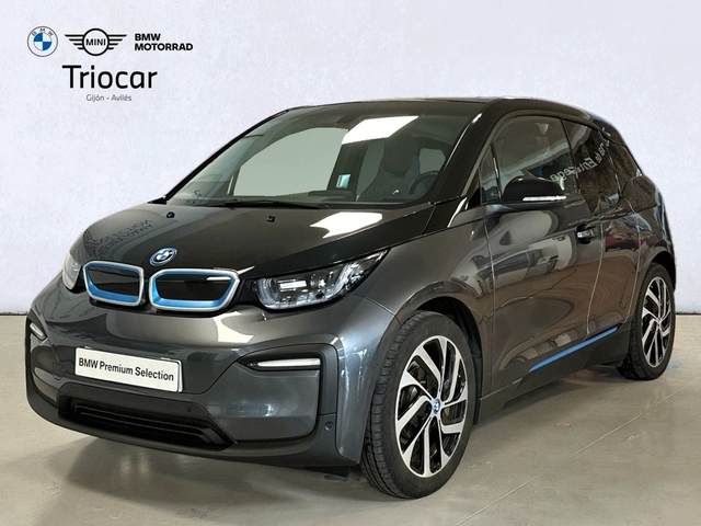 BMW i3 120Ah color Gris. Año 2022. 125KW(170CV). Eléctrico. En concesionario Triocar Gijón (Bmw y Mini) de Asturias