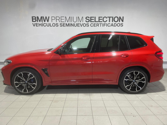 BMW M X3 M color Rojo. Año 2021. 353KW(480CV). Gasolina. En concesionario Hispamovil Elche de Alicante