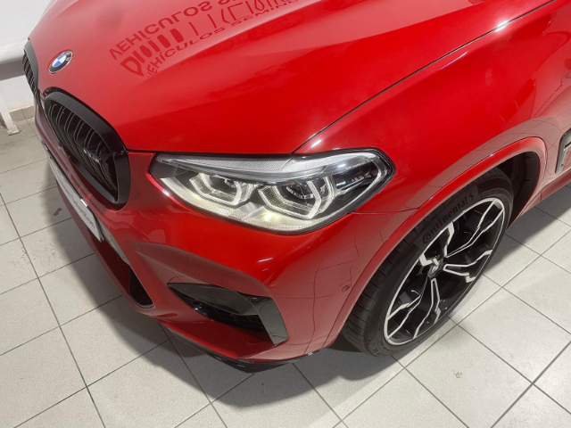 BMW M X3 M color Rojo. Año 2021. 353KW(480CV). Gasolina. En concesionario Hispamovil Elche de Alicante