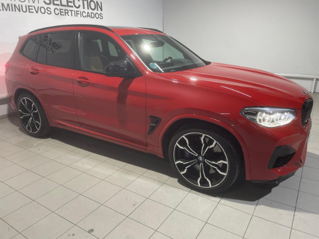 BMW M X3 M color Rojo. Año 2021. 353KW(480CV). Gasolina. En concesionario Hispamovil Elche de Alicante