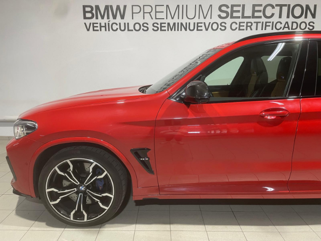 BMW M X3 M color Rojo. Año 2021. 353KW(480CV). Gasolina. En concesionario Hispamovil Elche de Alicante