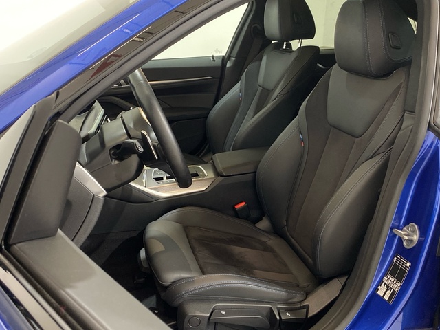 BMW Serie 4 420d Gran Coupe color Azul. Año 2024. 140KW(190CV). Diésel. En concesionario Burgocar (Bmw y Mini) de Burgos