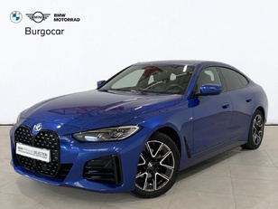 Fotos de BMW Serie 4 420d Gran Coupe color Azul. Año 2024. 140KW(190CV). Diésel. En concesionario Burgocar (Bmw y Mini) de Burgos