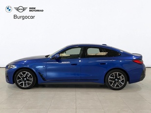 Fotos de BMW Serie 4 420d Gran Coupe color Azul. Año 2024. 140KW(190CV). Diésel. En concesionario Burgocar (Bmw y Mini) de Burgos