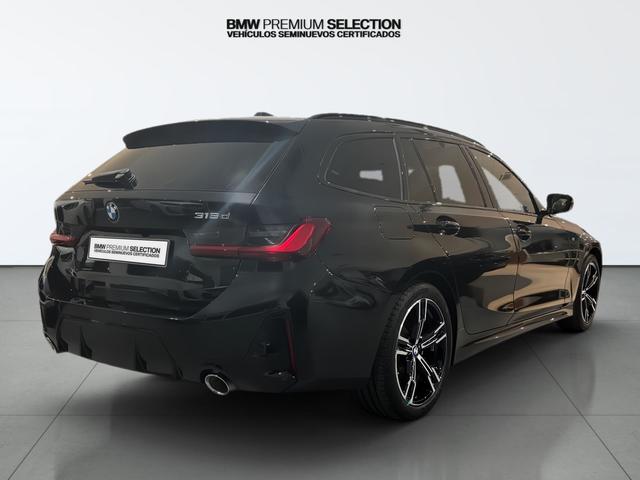 BMW Serie 3 318d Touring color Negro. Año 2024. 110KW(150CV). Diésel. En concesionario Automotor Costa, S.L.U. de Almería