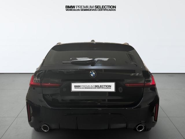 BMW Serie 3 318d Touring color Negro. Año 2024. 110KW(150CV). Diésel. En concesionario Automotor Costa, S.L.U. de Almería