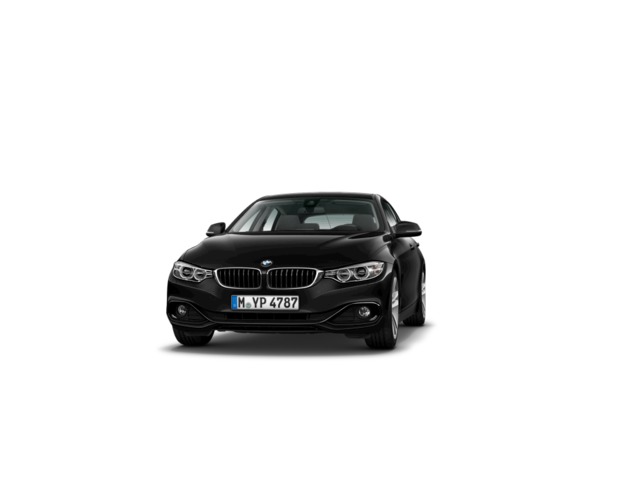 BMW Serie 4 418d Gran Coupe color Negro. Año 2016. 110KW(150CV). Diésel. En concesionario Autogal de Ourense