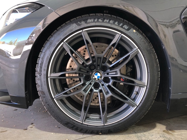 BMW M M4 Coupe color Azul. Año 2024. 375KW(510CV). Gasolina. En concesionario Movilnorte El Plantio de Madrid
