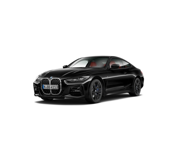BMW Serie 4 430i Coupe color Negro. Año 2021. 190KW(258CV). Gasolina. En concesionario Momentum S.A. de Madrid