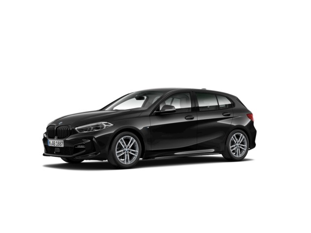 BMW Serie 1 116d color Negro. Año 2020. 85KW(116CV). Diésel. En concesionario Vehinter Alcorcón de Madrid