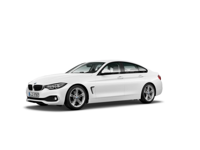 BMW Serie 4 418d Gran Coupe color Blanco. Año 2018. 110KW(150CV). Diésel. En concesionario Barcelona Premium -- GRAN VIA de Barcelona