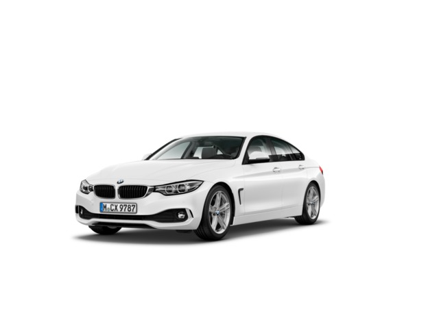 BMW Serie 4 418d Gran Coupe color Blanco. Año 2018. 110KW(150CV). Diésel. En concesionario Barcelona Premium -- GRAN VIA de Barcelona