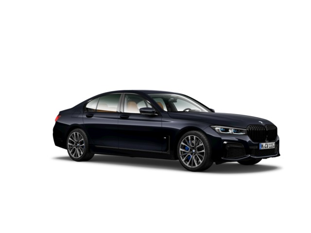 BMW Serie 7 740d color Negro. Año 2022. 250KW(340CV). Diésel. En concesionario Móvil Begar Alicante de Alicante