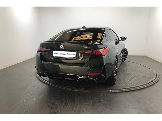BMW i4 M50 color Verde. Año 2022. 400KW(544CV). Eléctrico. En concesionario Proa Premium Palma de Baleares