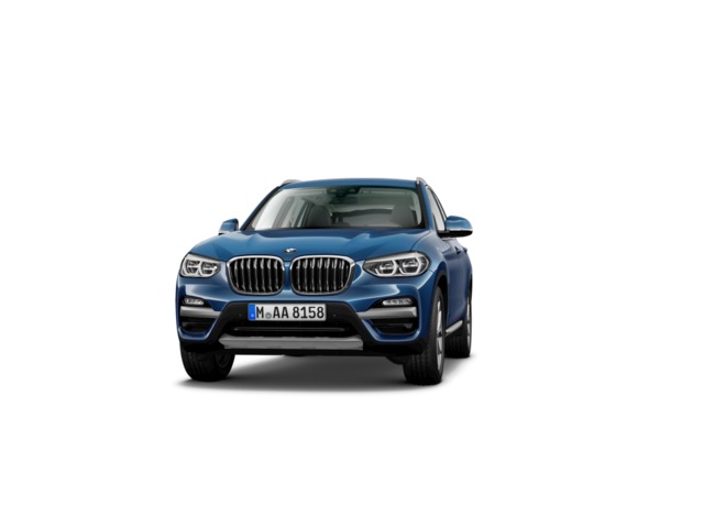 BMW X3 xDrive20d color Azul. Año 2021. 140KW(190CV). Diésel. En concesionario Vehinter Getafe de Madrid